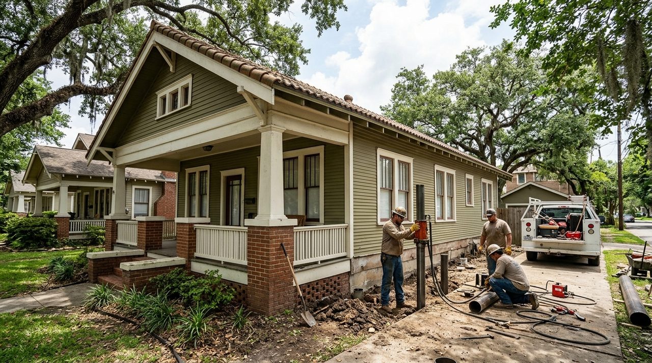 Foundation Repair serving Midtown
