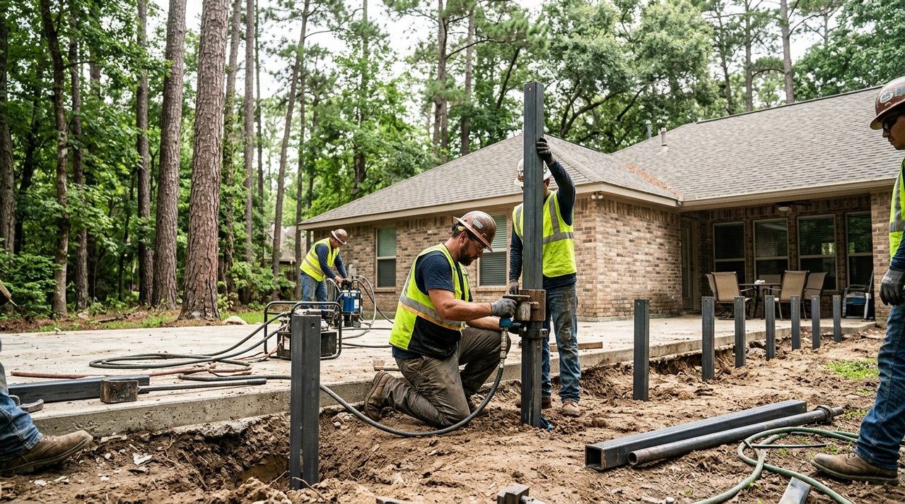 Foundation Repair serving Highlands, TX