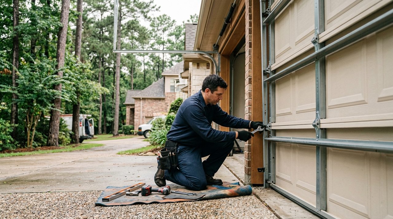 Garage Door Repair serving Humble, TX