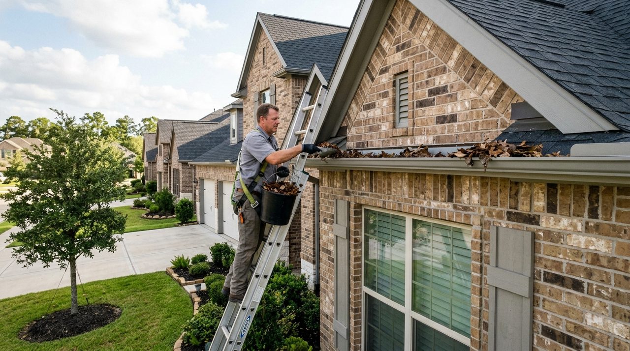 Gutter Cleaning serving Galleria