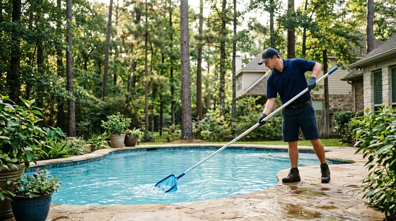 Pool Cleaning serving Kingwood, TX