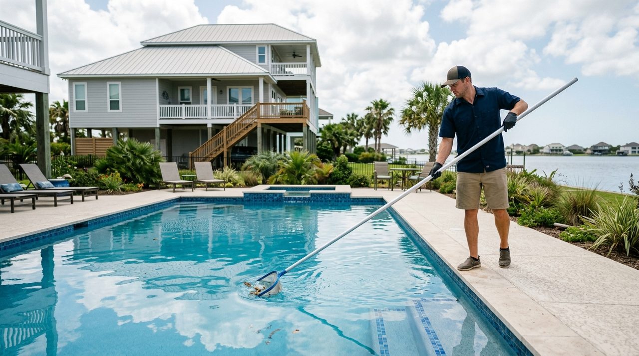 Pool Cleaning serving Pearland, TX