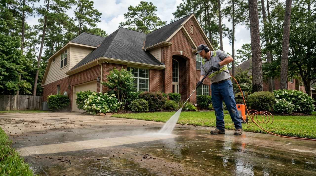 Pressure Washing serving The Woodlands, TX