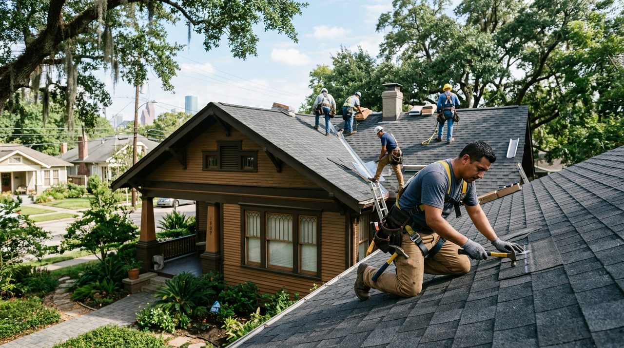 Roofers serving Third Ward