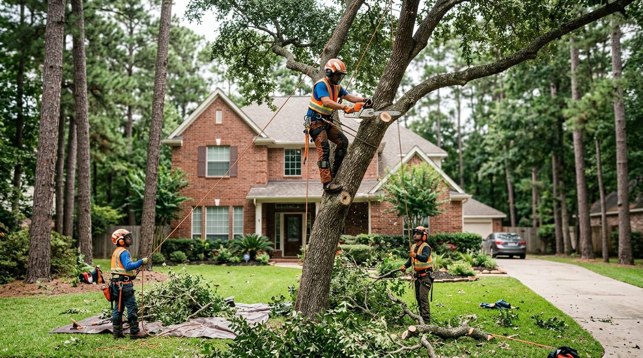 Tree Removal serving The Woodlands, TX