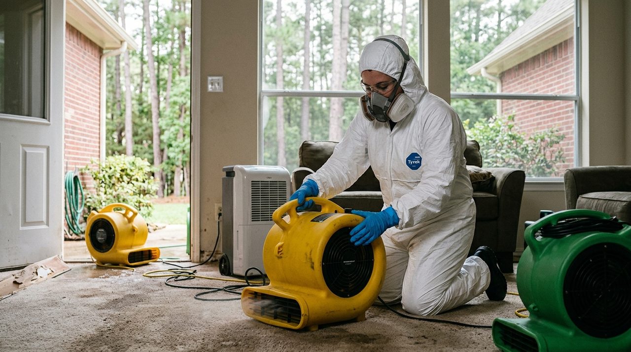 Water & Flood Restoration serving The Woodlands, TX